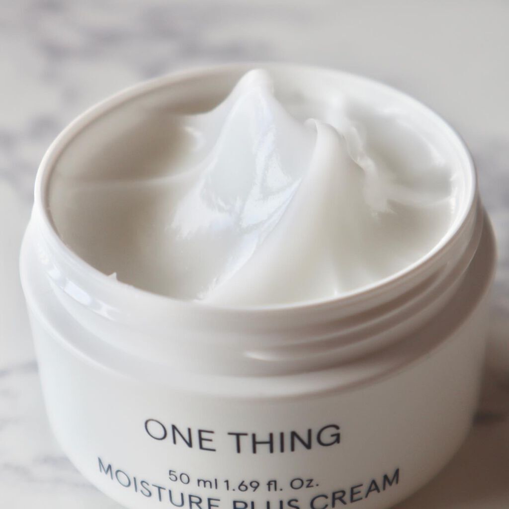 モイスチャープラスクリーム/ONE THING/フェイスクリームを使ったクチコミ(4枚目)