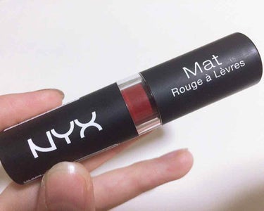 マット リップスティック/NYX Professional Makeup/口紅を使ったクチコミ（1枚目）