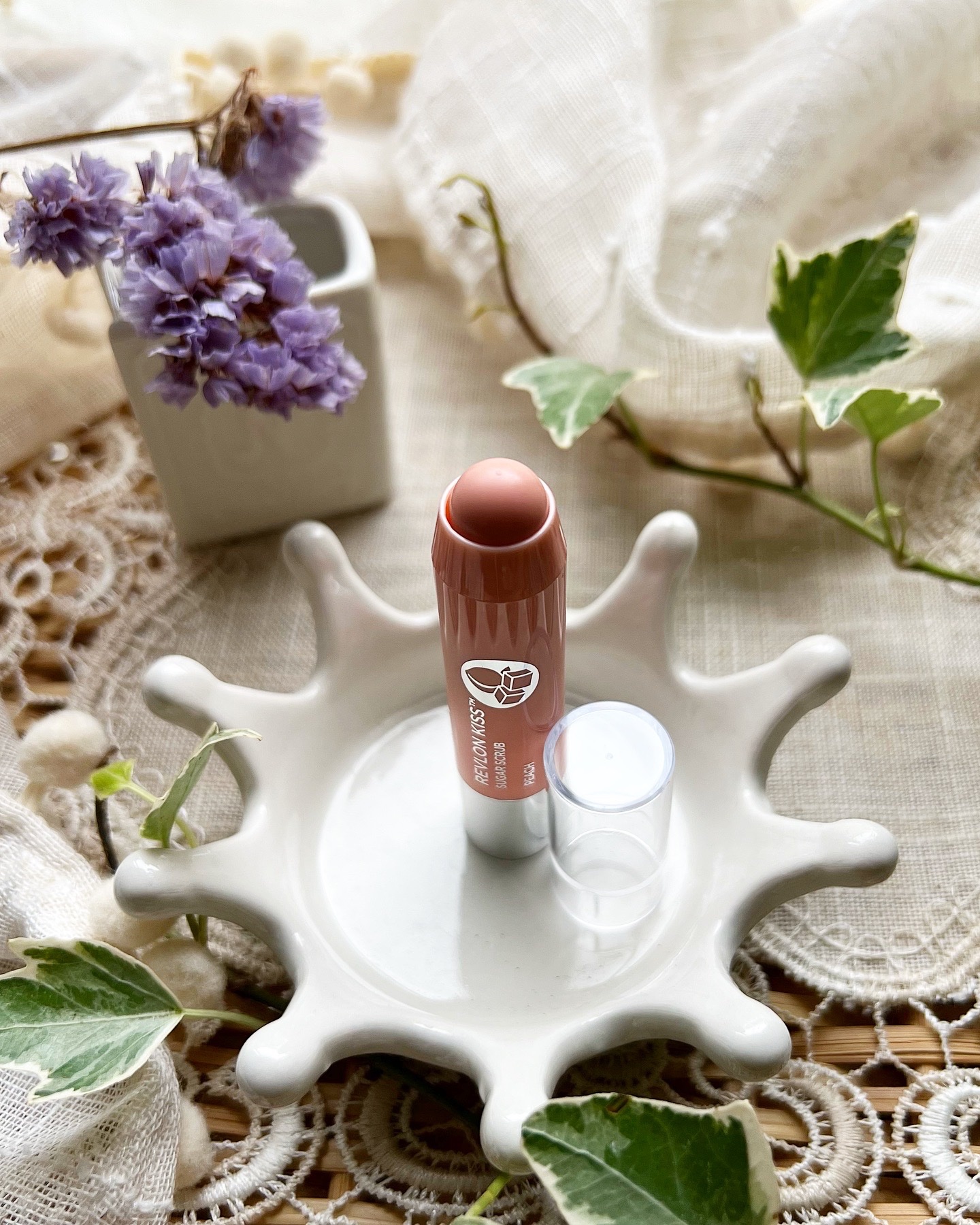 レブロン キス シュガー スクラブ 116 ピーチ/REVLON/リップスクラブを使ったクチコミ（3枚目）