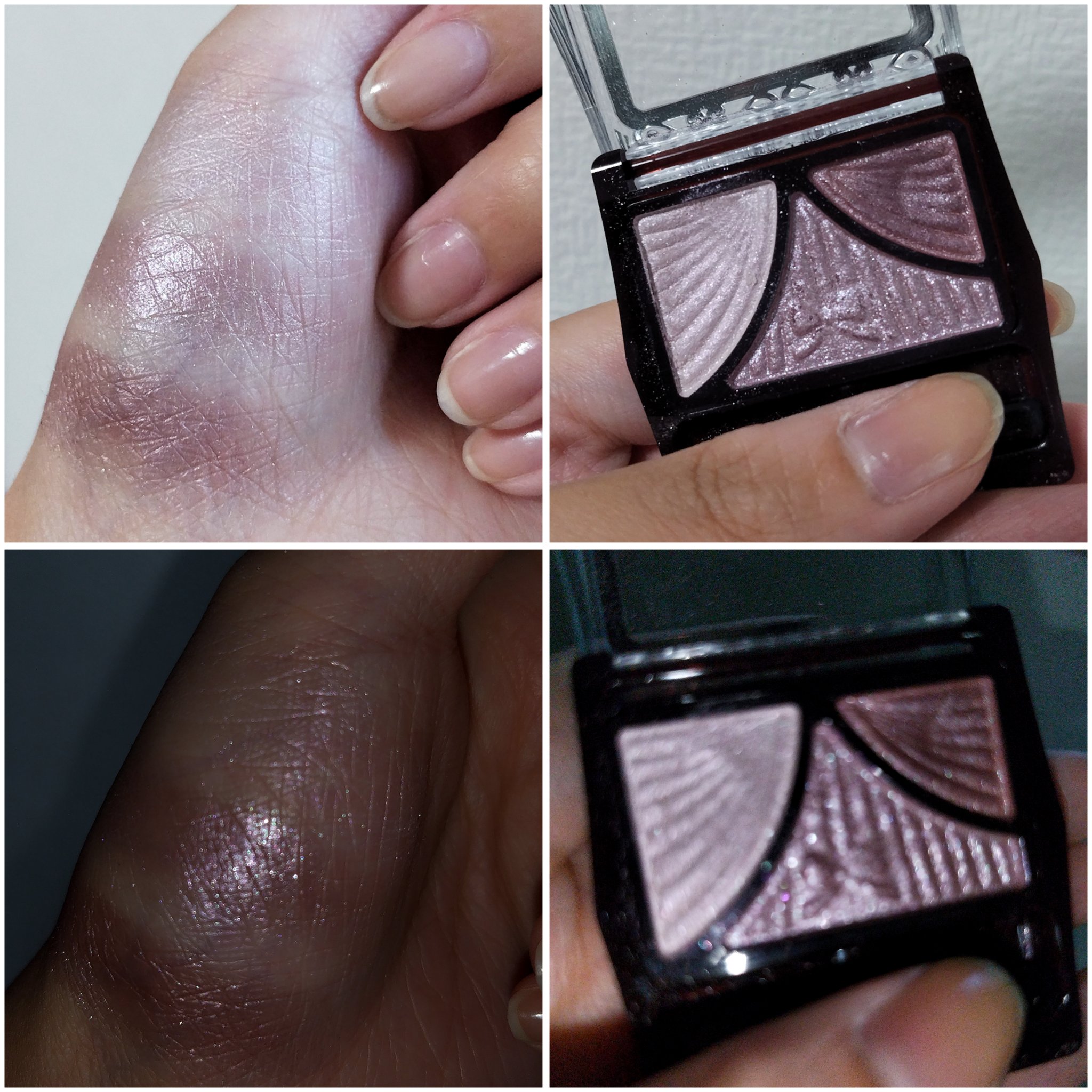 ジューシーピュアアイズ 10 ナイトラベンダー/キャンメイク/アイシャドウパレットを使ったクチコミ（3枚目）