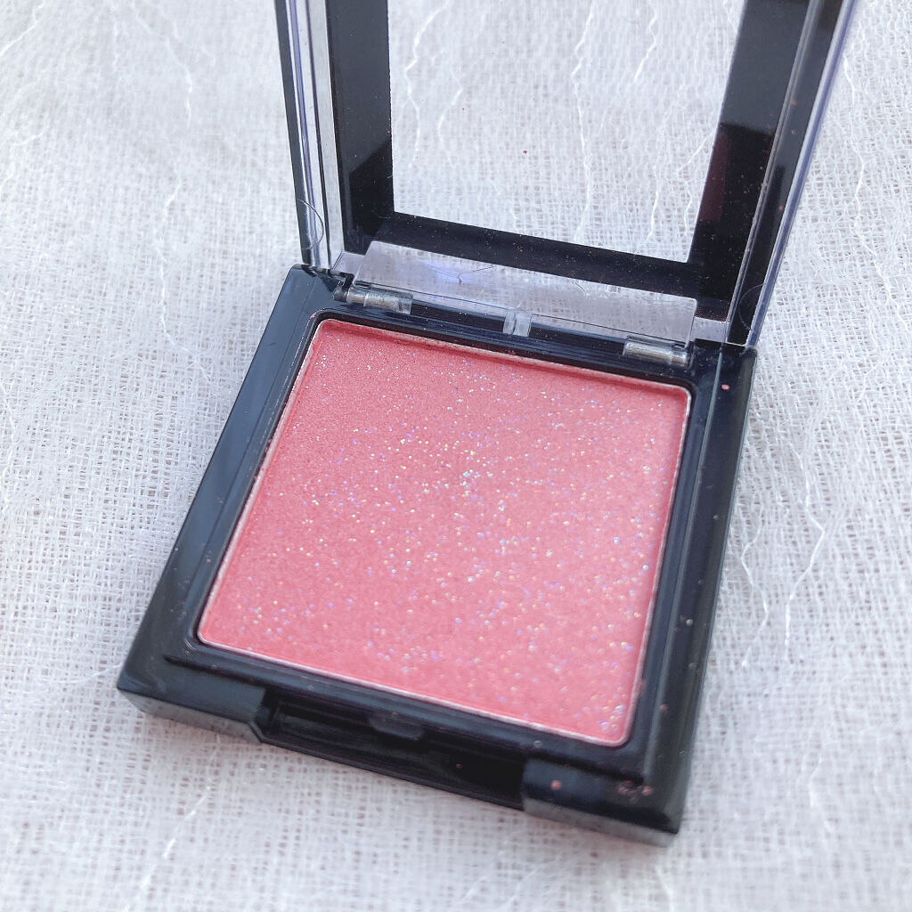 シングルアイシャドウ MBPK-03 ピーチピンク/マリブビューティー/単色アイシャドウを使ったクチコミ（3枚目）