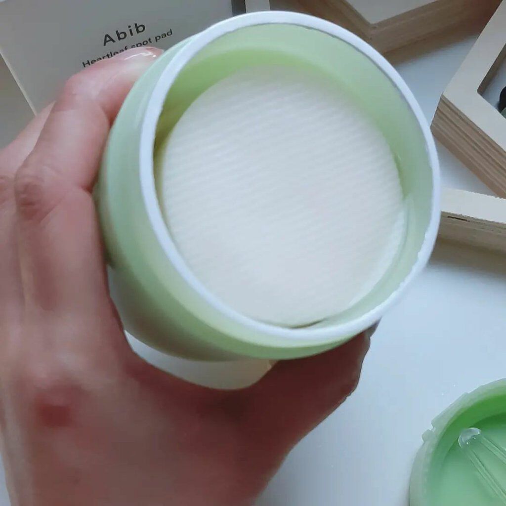 ドクダミカーミングタッチスポットパッド/Abib /トナーパッドを使ったクチコミ（3枚目）