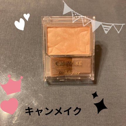 ハイライター/キャンメイク/パウダーハイライトを使ったクチコミ(1枚目)