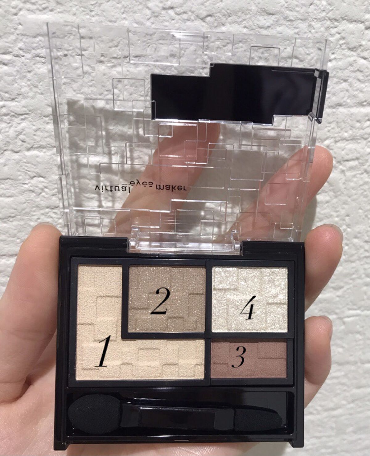 バーチャルアイズメイカー/KATE/アイシャドウパレットを使ったクチコミ（2枚目）