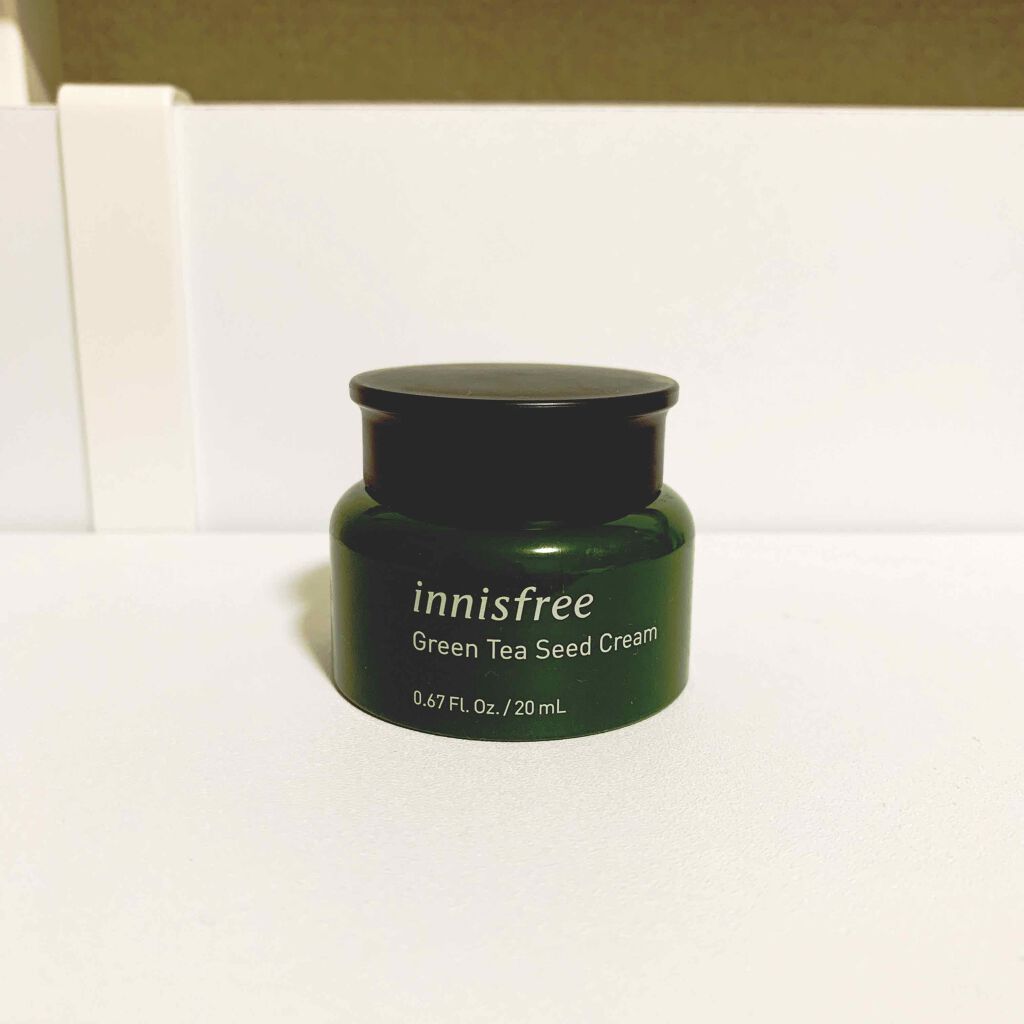 グリーンティーシード クリーム/innisfree/フェイスクリームを使ったクチコミ(2枚目)