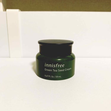 グリーンティーシード クリーム/innisfree/フェイスクリームを使ったクチコミ（2枚目）