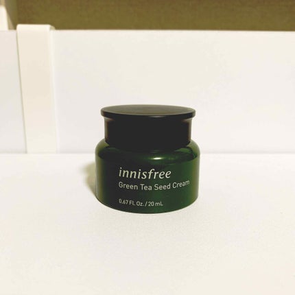 グリーンティーシード クリーム/innisfree/フェイスクリームを使ったクチコミ(2枚目)
