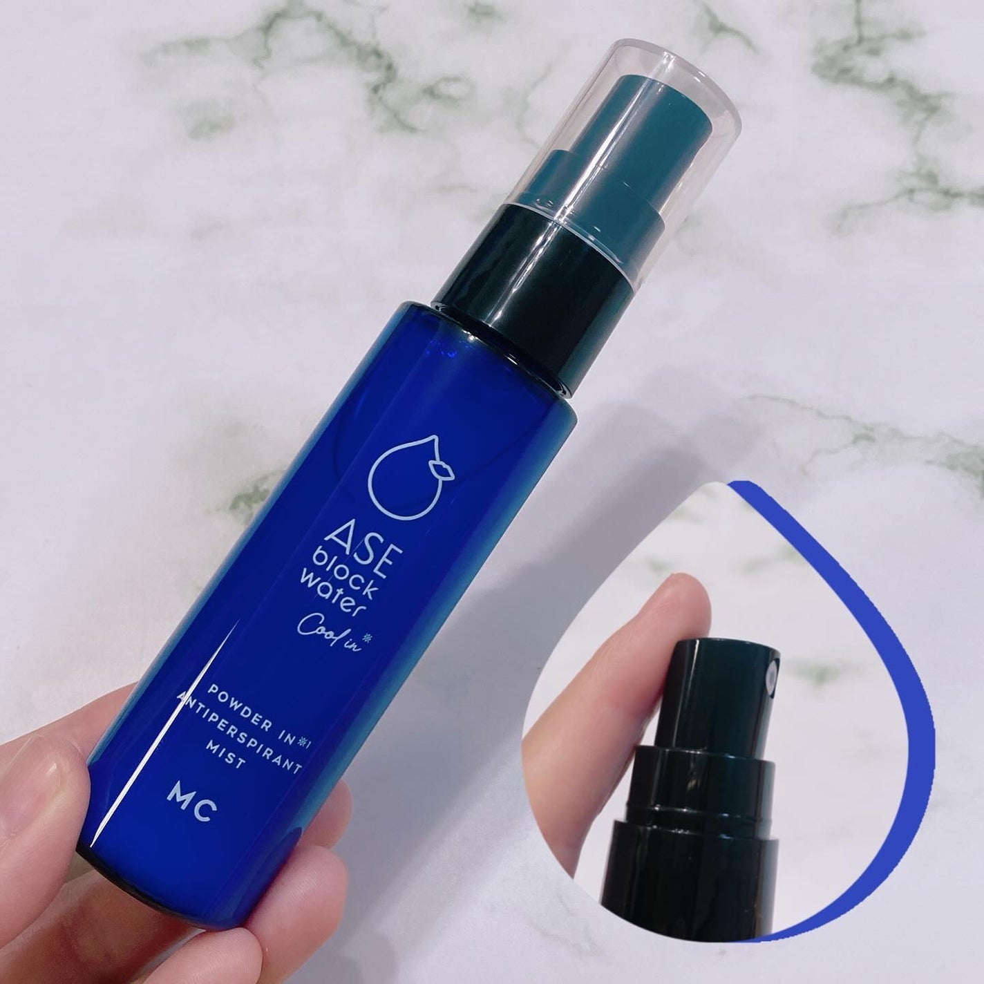 アセブロックウォーターC/MAKE COVER/ミスト状化粧水を使ったクチコミ(2枚目)