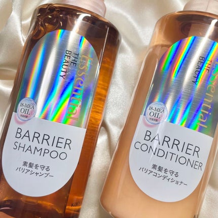 ザビューティ 髪のキメ美容素髪を守る バリアシャンプー/コンディショナー/エッセンシャル/シャンプー・コンディショナーを使ったクチコミ(2枚目)