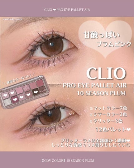 プロ アイ パレット エアー/CLIO/アイシャドウパレットを使ったクチコミ(2枚目)