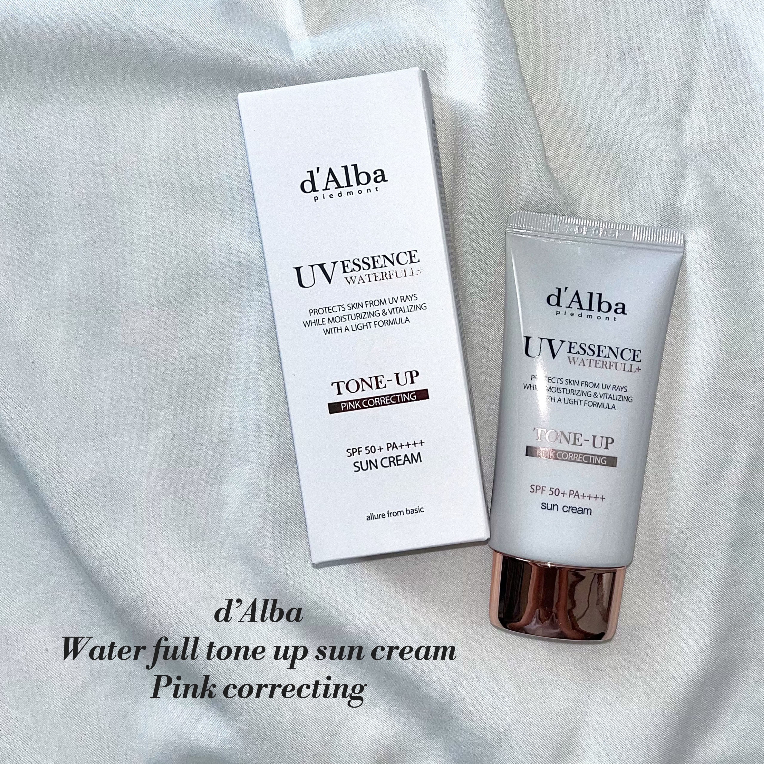 ウォータフルトーンアップサンクリーム/ダルバ/日焼け止めクリームを使ったクチコミ（1枚目）