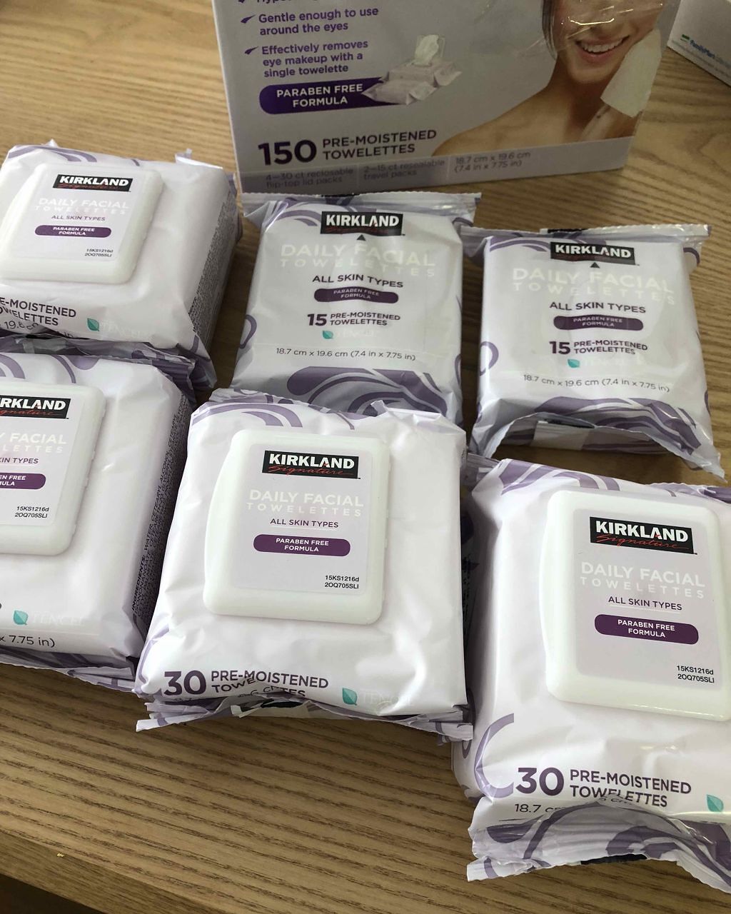 Daily Facial Cleansing Towelettes/Kirkland Signature(カークランドシグニチャー)/クレンジングシートを使ったクチコミ（2枚目）