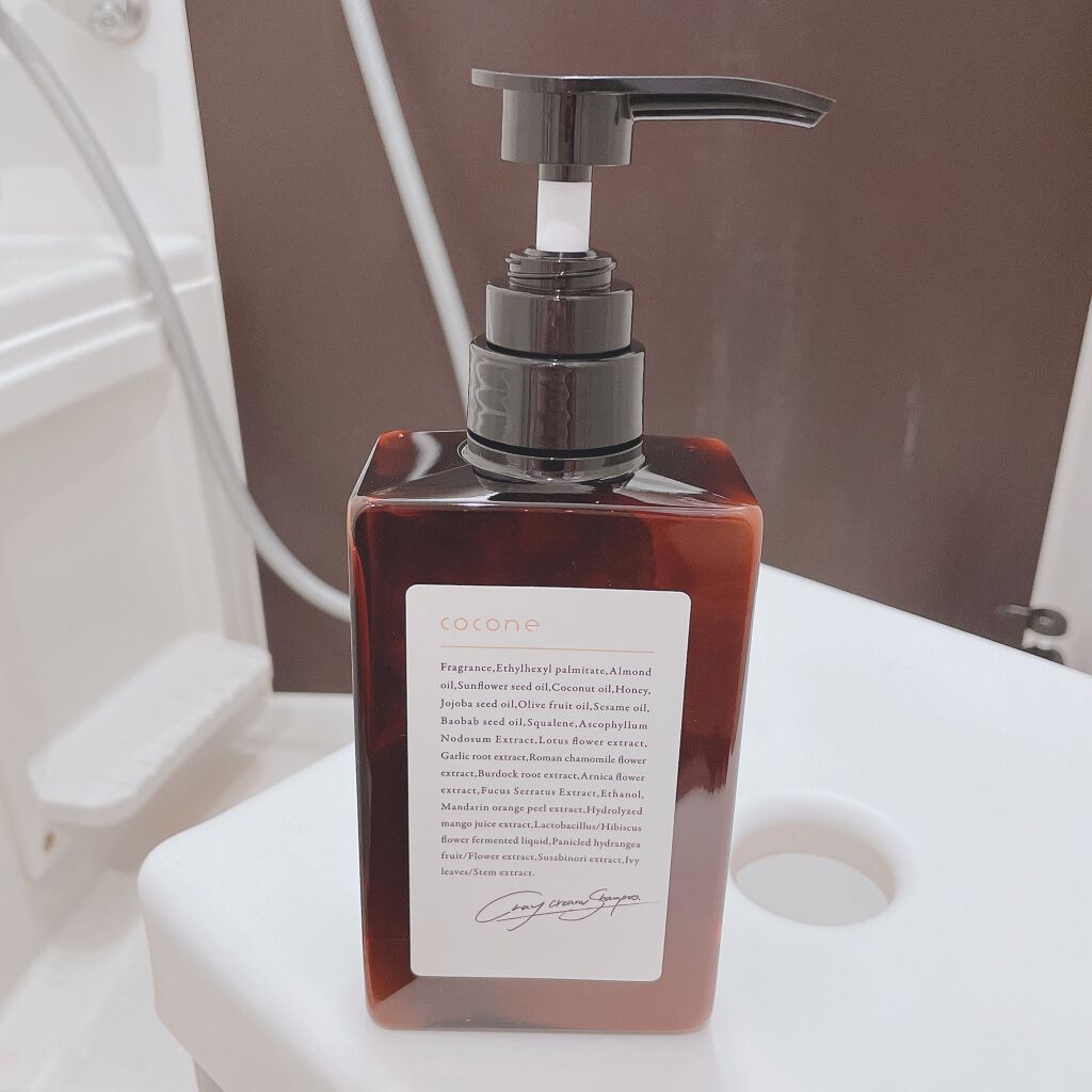 クレイクリームシャンプー(モイスト)/cocone/市販シャンプーを使ったクチコミ(3枚目)