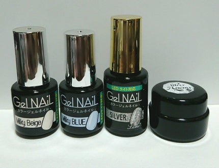 ジェルネイル(ライト対応)/セリア/ジェルネイルを使ったクチコミ(2枚目)