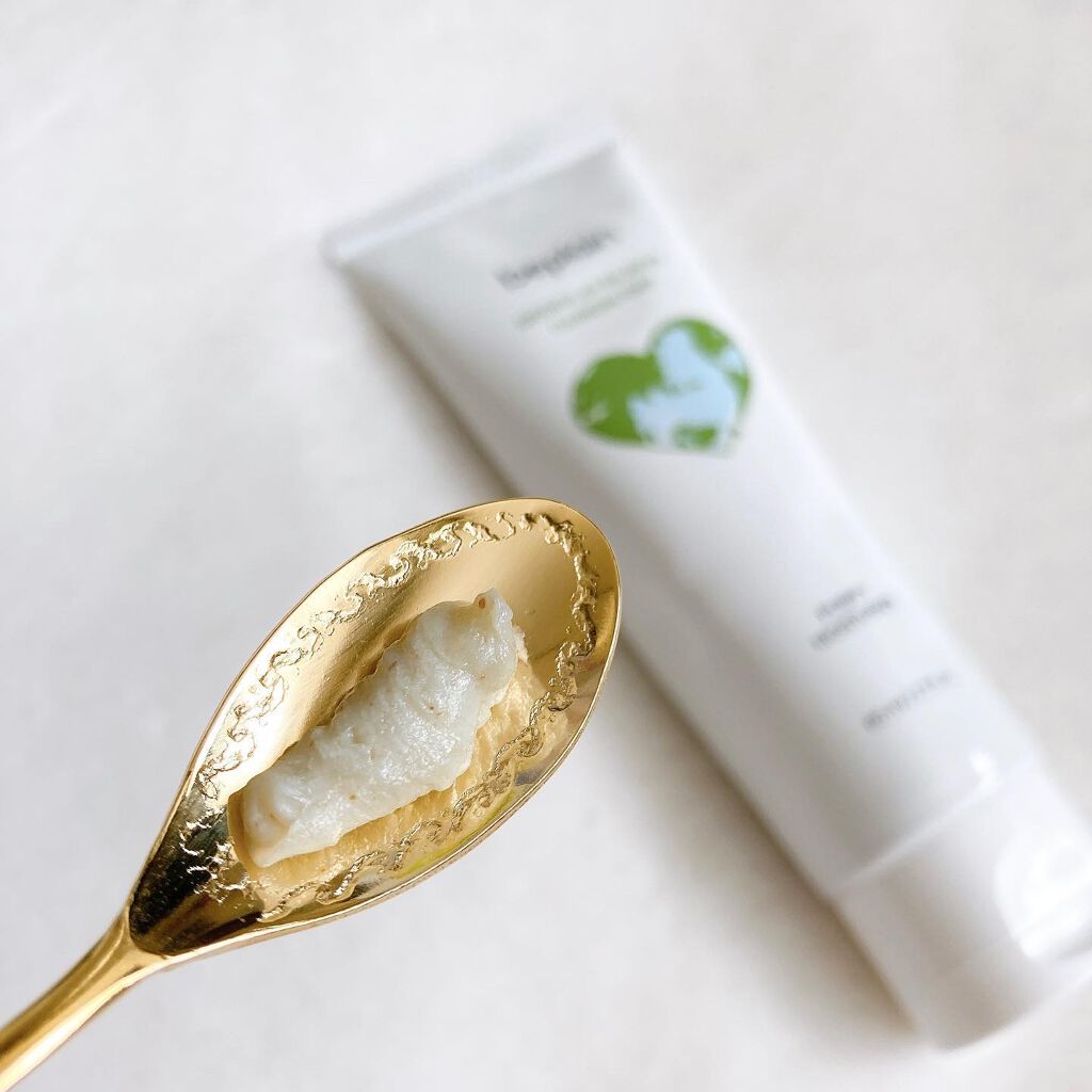 緑豆弱酸性クレンジング/beplain/クレンジングクリームを使ったクチコミ(2枚目)