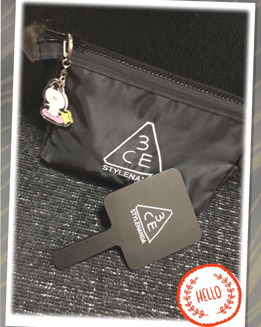 3CE ポーチ スモール/3CE/化粧ポーチを使ったクチコミ（1枚目）