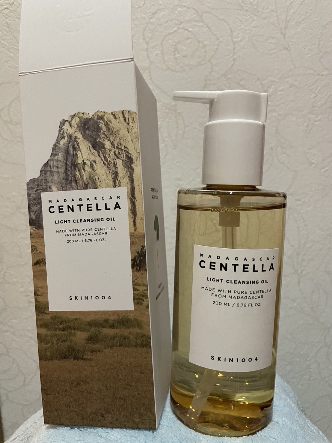 センテラ ライトクレンジングオイル/SKIN1004/オイルクレンジングを使ったクチコミ（1枚目）
