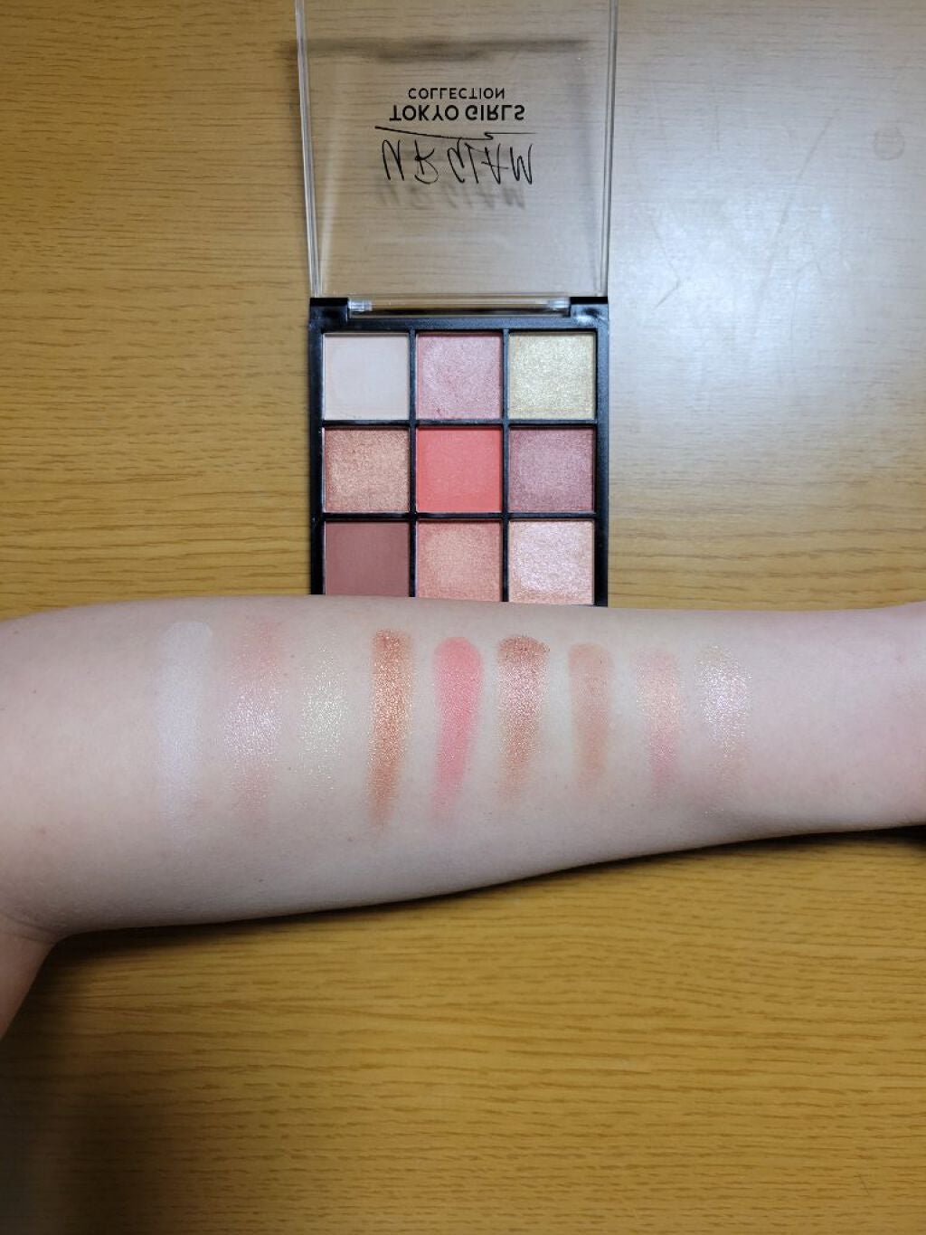 UR GLAM BLOOMING EYE COLOR PALETTE/U R GLAM/アイシャドウパレットを使ったクチコミ(2枚目)
