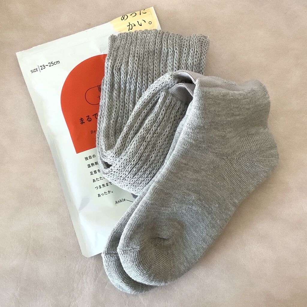 靴下サプリ まるでこたつ レディース ソックス/靴下サプリ/暖かい靴下を使ったクチコミ（3枚目）