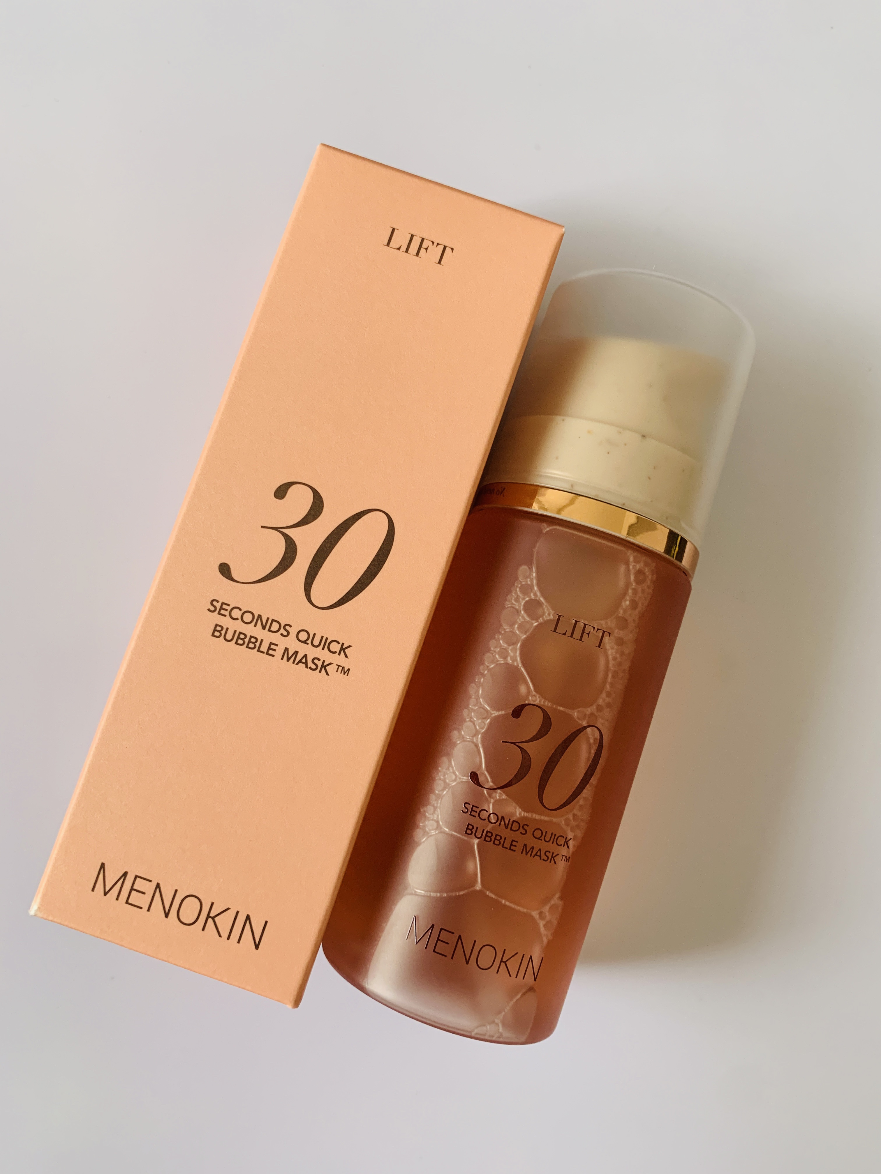 30秒クイックバブルマスク95ml リフト/MENOKIN/シートマスク・パックを使ったクチコミ（1枚目）