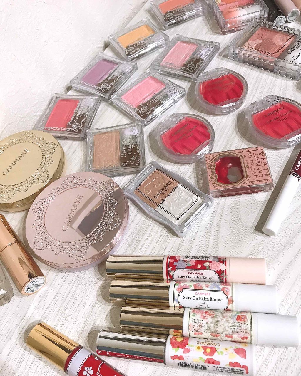 【旧品】マシュマロフィニッシュパウダー/キャンメイク/プレストパウダーを使ったクチコミ（2枚目）