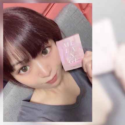 MELANGE 1month/MELANGE BY MAGICCOLOR/1ヶ月(1MONTH)カラコンを使ったクチコミ(1枚目)