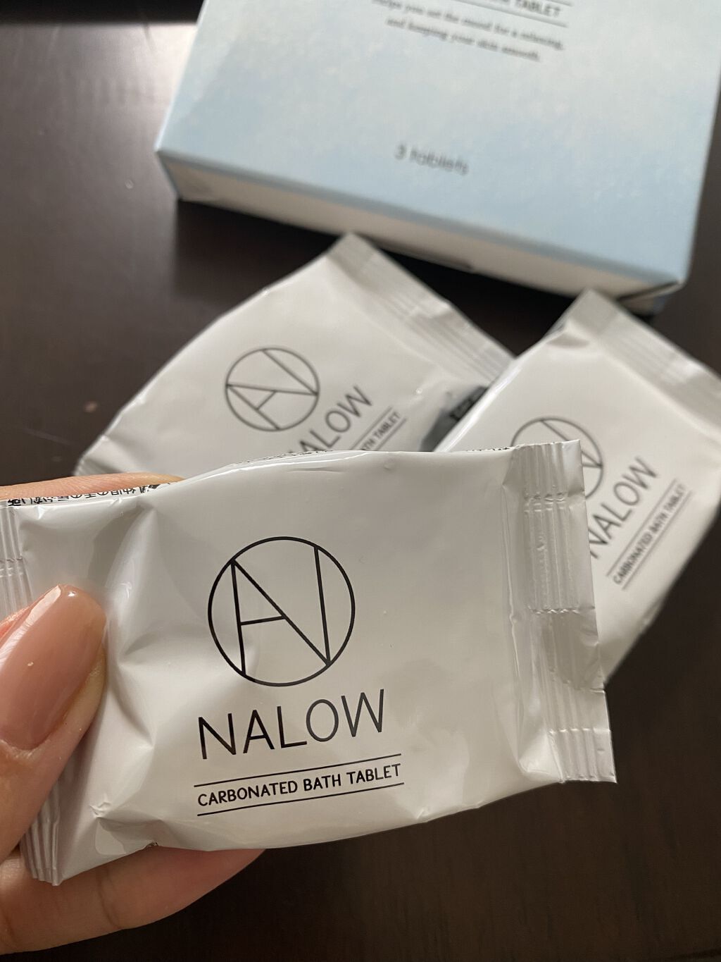 炭酸ソルト入浴料/NALOW/炭酸系入浴剤を使ったクチコミ（3枚目）