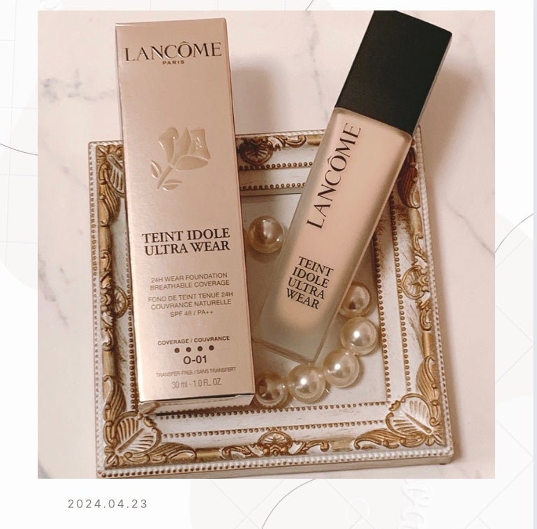 タンイドル ウルトラ ウェア リキッド N/LANCOME/リキッドファンデーションを使ったクチコミ(1枚目)