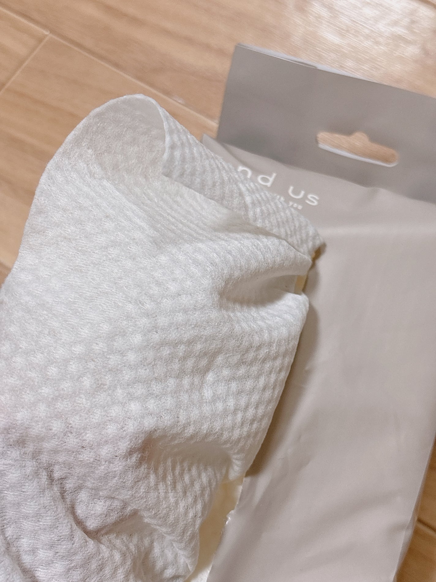 クレンジングタオル/and us/クレンジングタオルを使ったクチコミ(2枚目)