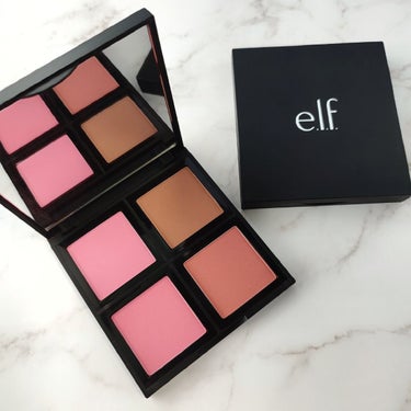 e.l.f. Cosmetics ブラッシュパレットのクチコミ「e.l.f
『Blush Palette』
LIGHT


▶ピンク、ベージュ、ライトオレンジ.....」（2枚目）