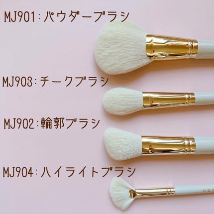 メイクブラシセット/Rownyeon/メイクブラシを使ったクチコミ(3枚目)