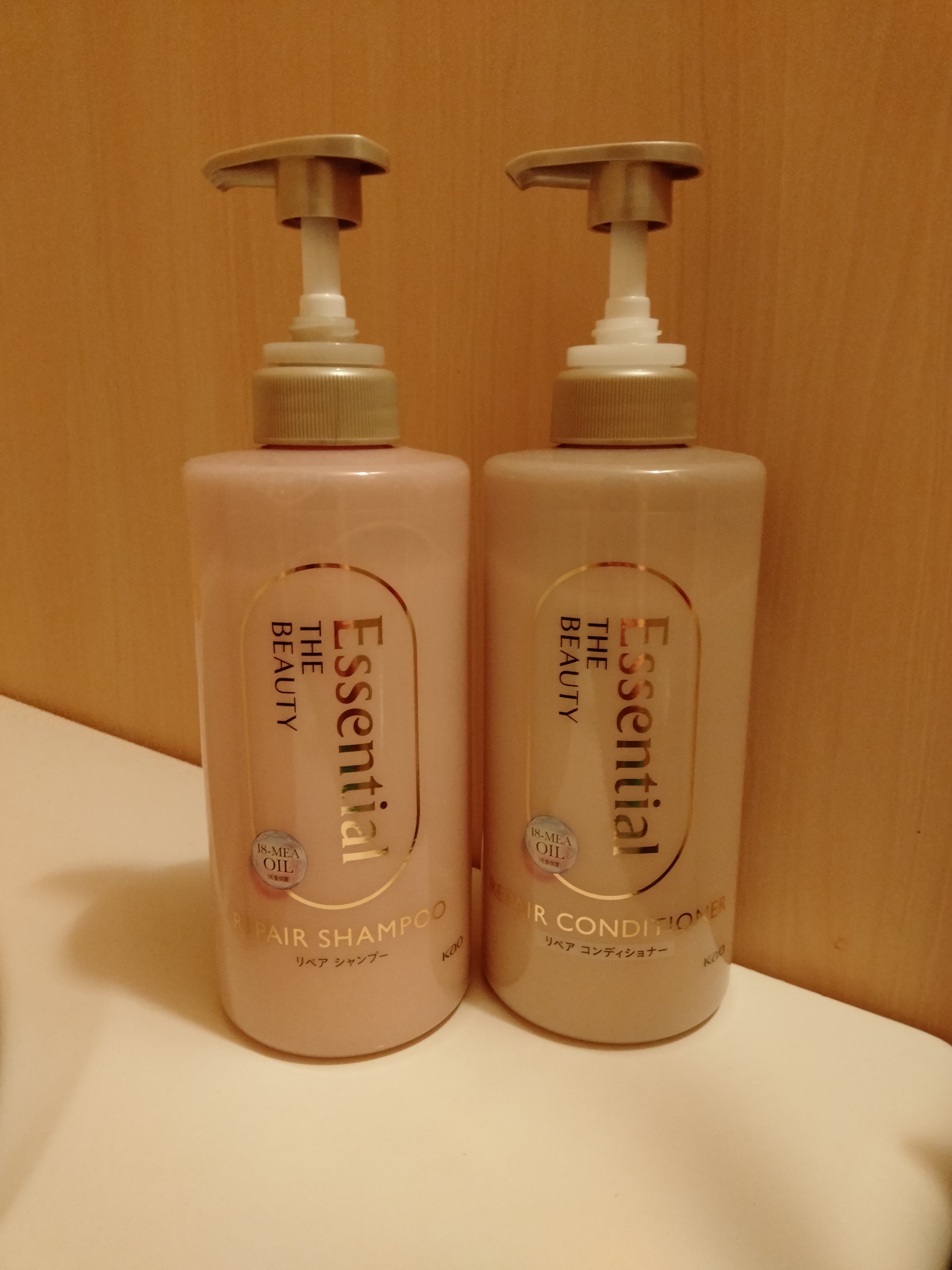 ザビューティ リペアシャンプー・コンディショナー/エッセンシャル/市販シャンプーを使ったクチコミ（2枚目）