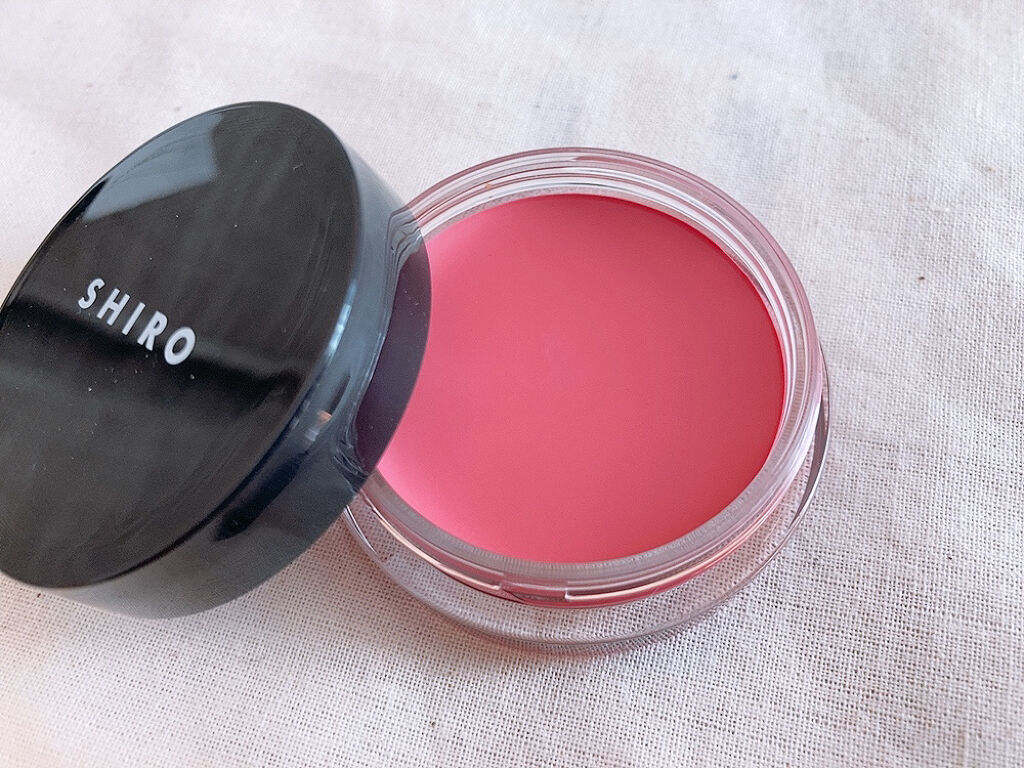 シアチークバター 8I02 ローズピンク/SHIRO/ジェル・クリームチークを使ったクチコミ（1枚目）
