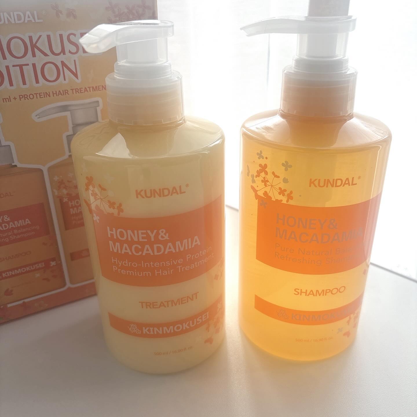 H＆Mシャンプートリートメントセット（キンモクセイの香り）/KUNDAL/市販シャンプーを使ったクチコミ（2枚目）