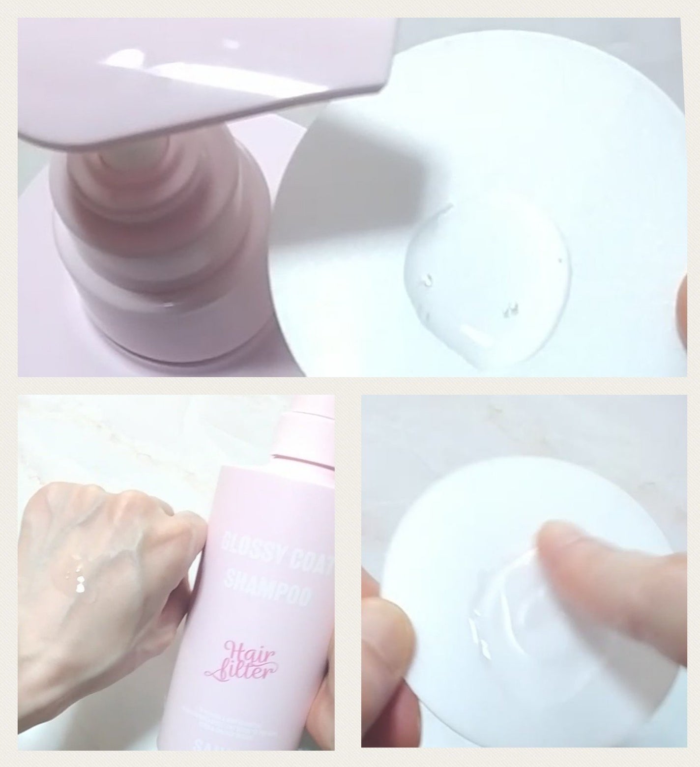 GLOSSY COAT SHAMPOO / TREATMENT/SANUS HAIR FILTER/市販シャンプーを使ったクチコミ(2枚目)