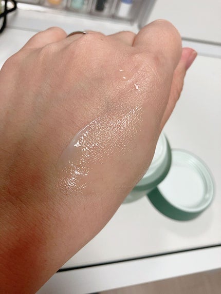 ピュアアルテミシア カーミングウォータークリーム/HANYUL(ハンユル)/フェイスクリームを使ったクチコミ(4枚目)