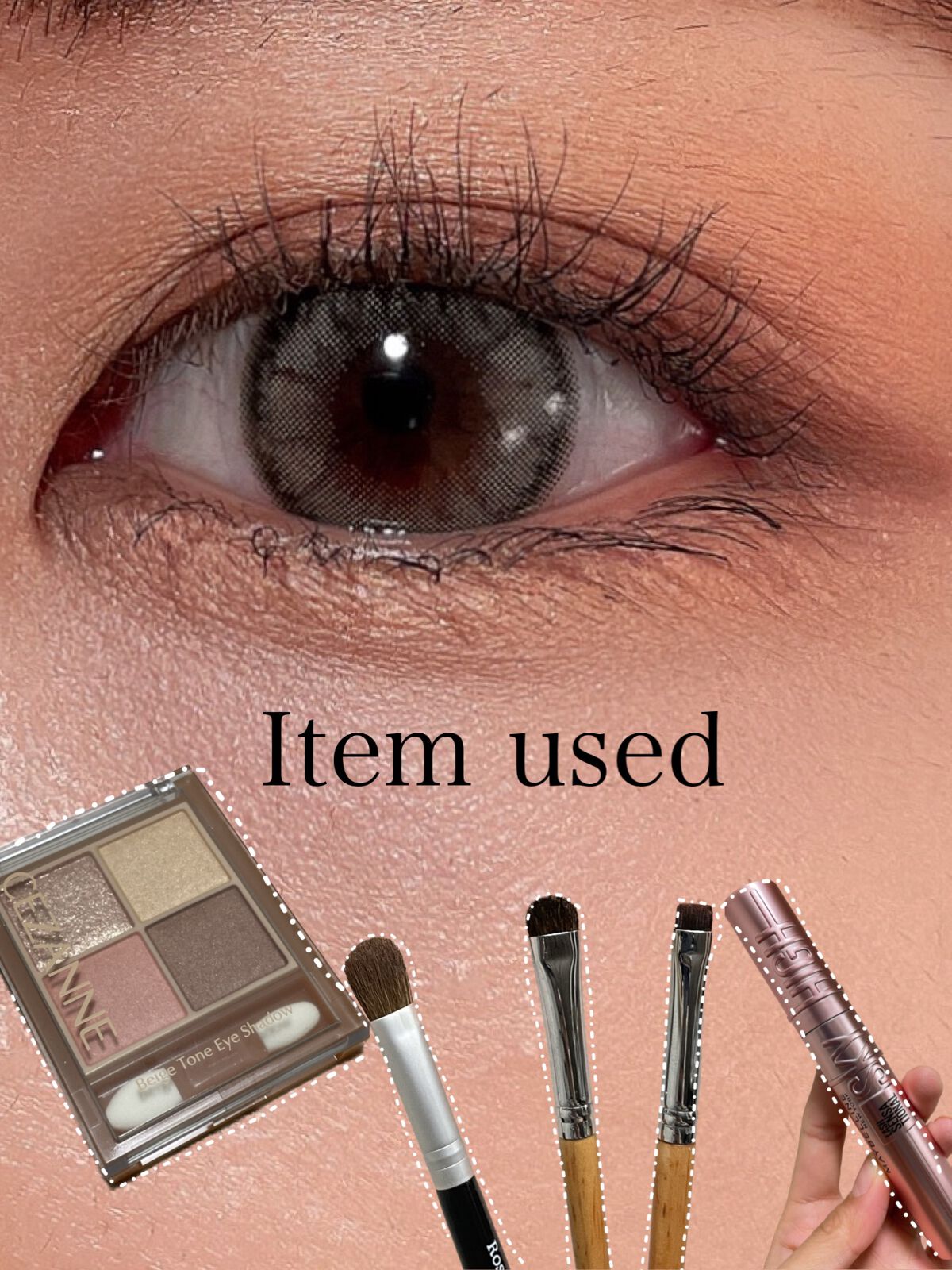 ベージュトーンアイシャドウ/CEZANNE/アイシャドウパレットを使ったクチコミ(3枚目)