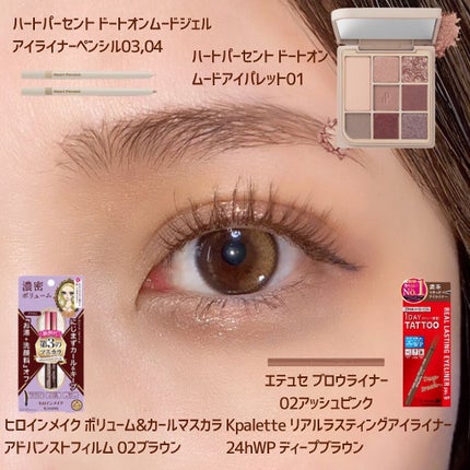 ボリューム&カールマスカラ アドバンストフィルム/ヒロインメイク/マスカラを使ったクチコミ(5枚目)