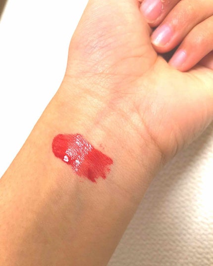 ディアダーリン ウォータージェルティント (アイスティント)/ETUDE/口紅を使ったクチコミ(2枚目)