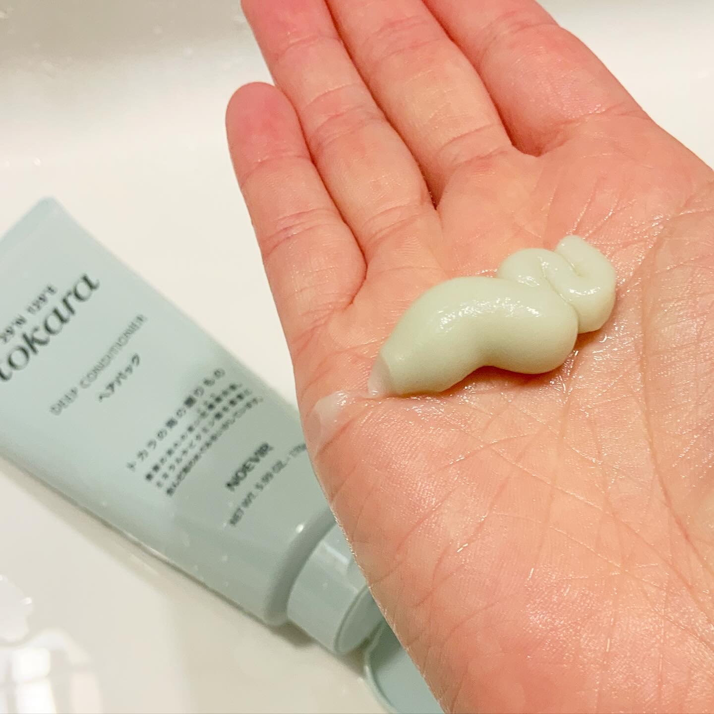 トカラの海のヘアパック〈チューブタイプ〉/ノエビア/ヘアマスク・ヘアパックを使ったクチコミ（2枚目）