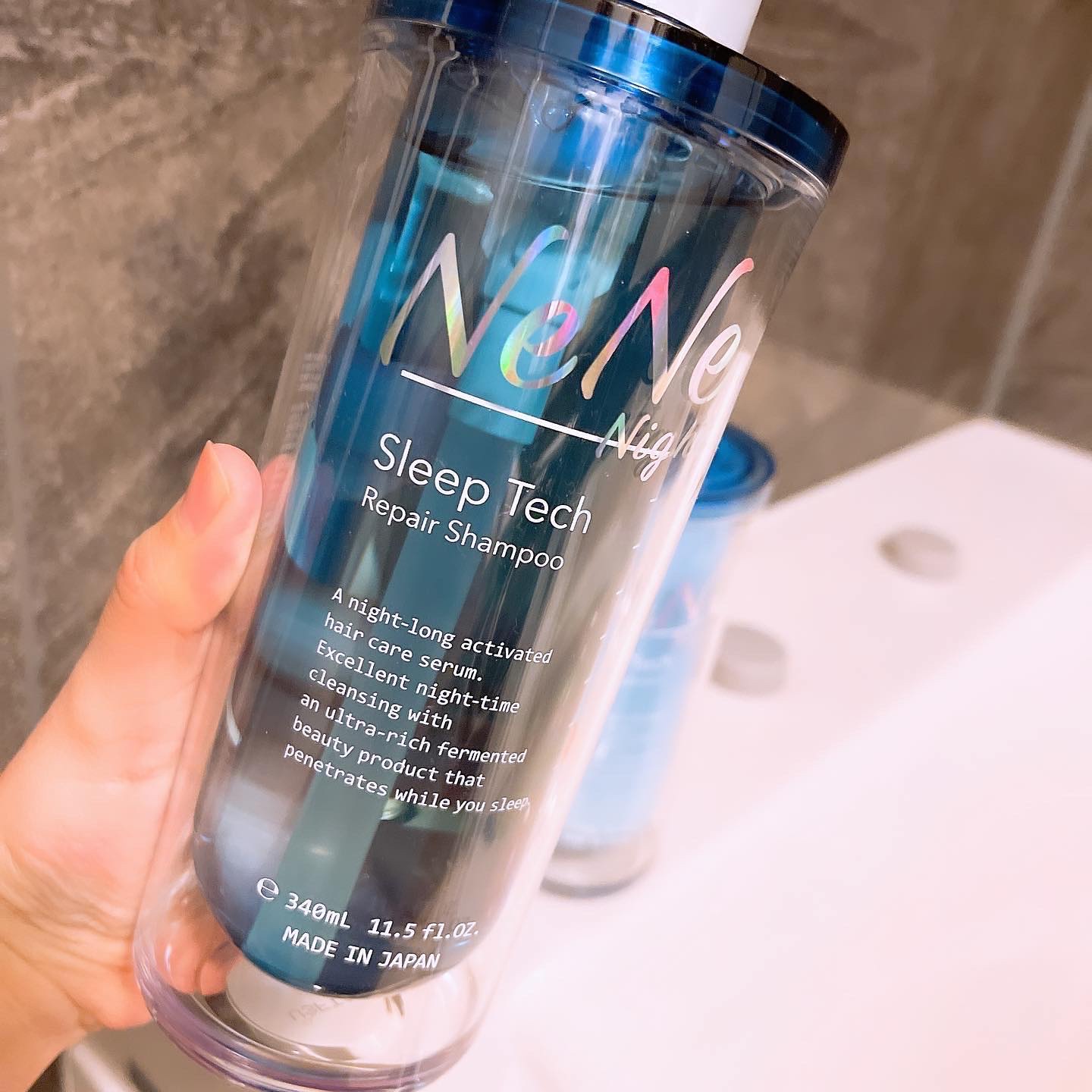 スリープテック リペア シャンプー／ヘアトリートメント/NeNe Night/市販シャンプーを使ったクチコミ（2枚目）