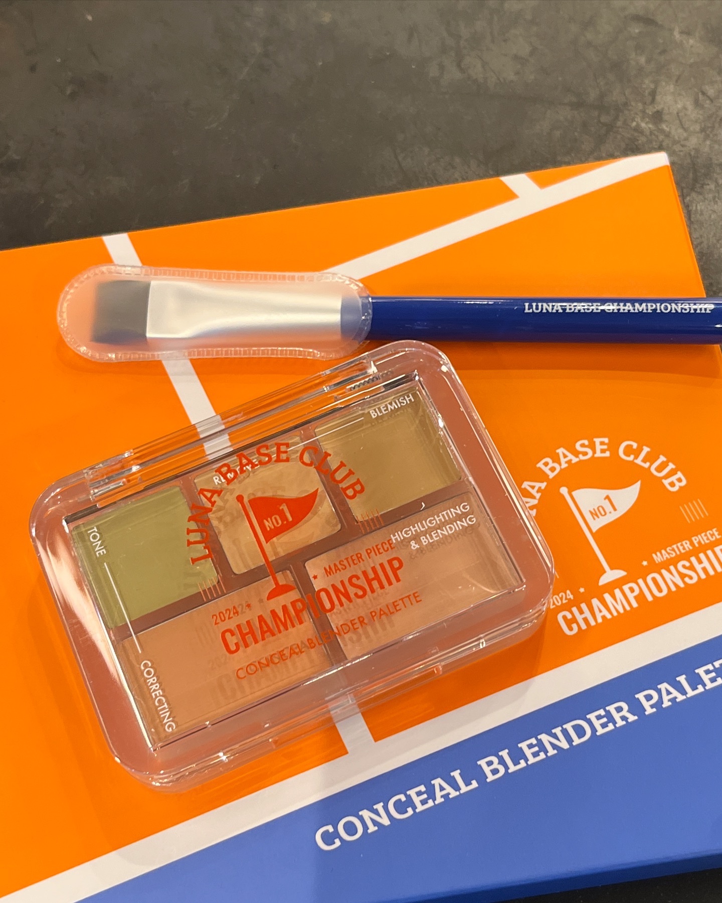 コンシールブレンダーパレット/LUNA/パレットコンシーラーを使ったクチコミ（2枚目）