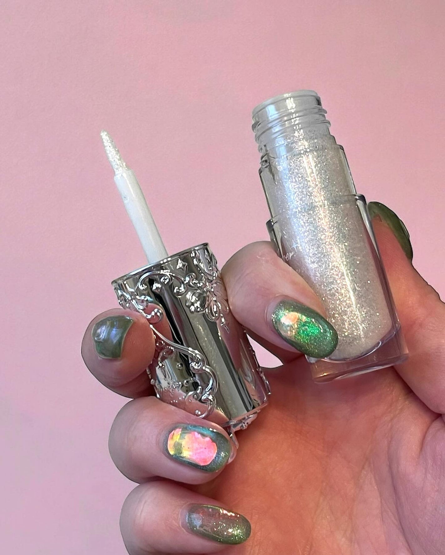 フラワーノーズ スワンバレエシリーズ リキッドアイシャドウ/FlowerKnows/リキッドアイシャドウを使ったクチコミ(4枚目)