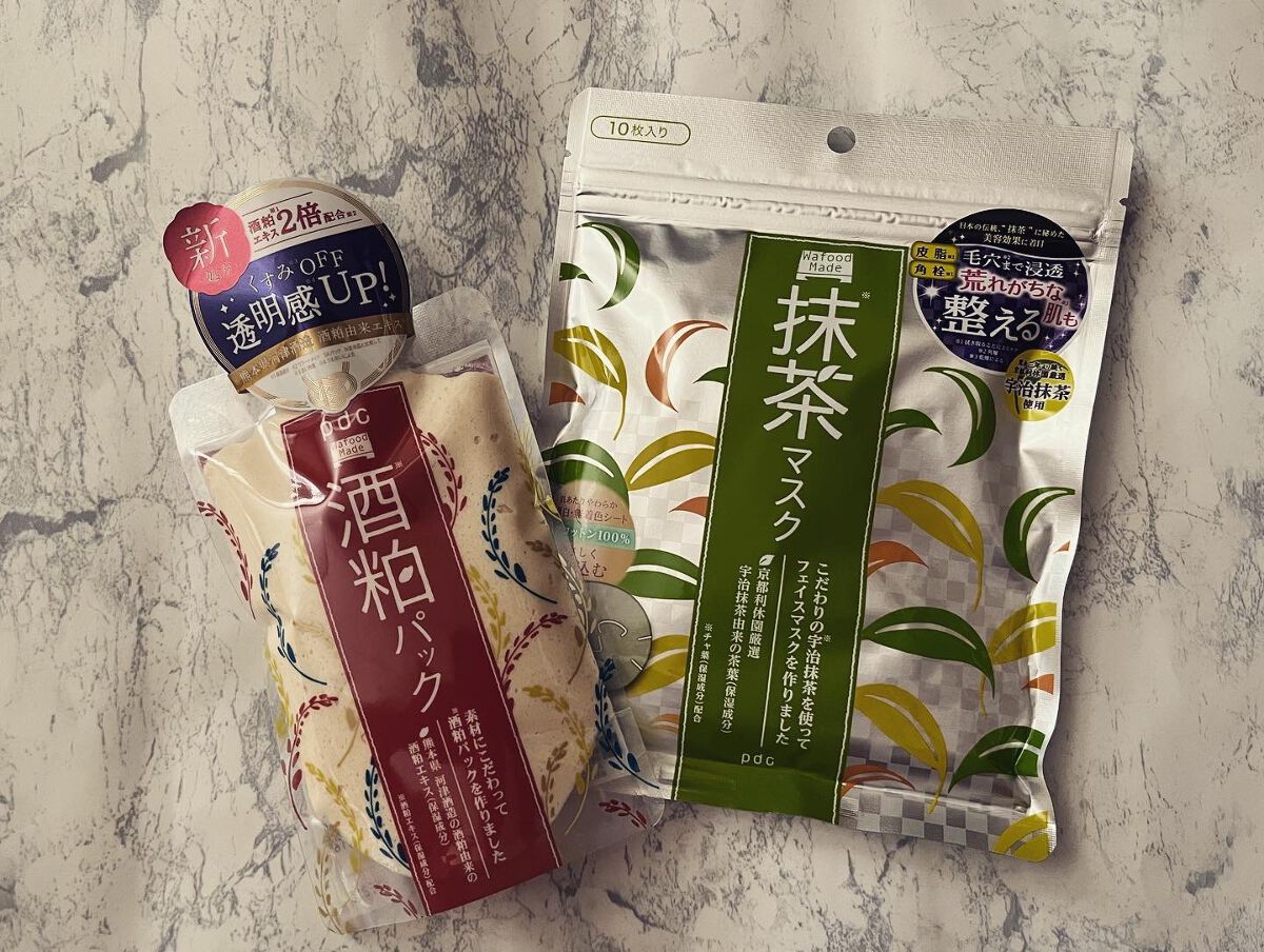 ワフードメイド 宇治抹茶マスク/pdc/シートマスク・パックを使ったクチコミ(1枚目)