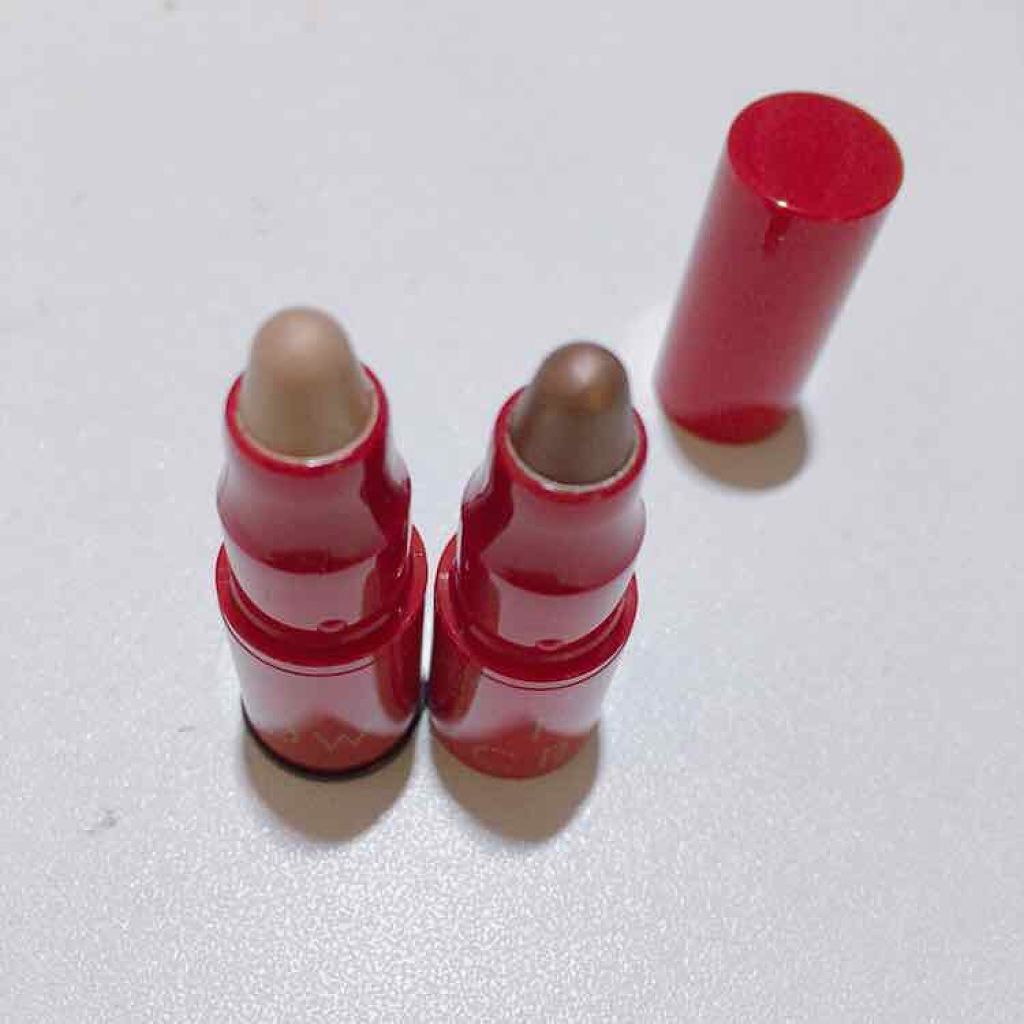 プチクレヨンアイシャドー ミニセット/インテグレート/スティックアイシャドウを使ったクチコミ（2枚目）