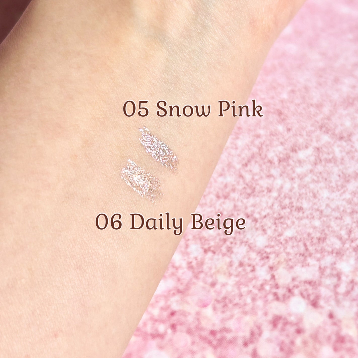 シピシピ グリッター イルミネーションライナー S/CipiCipi/リキッドアイライナーを使ったクチコミ(3枚目)