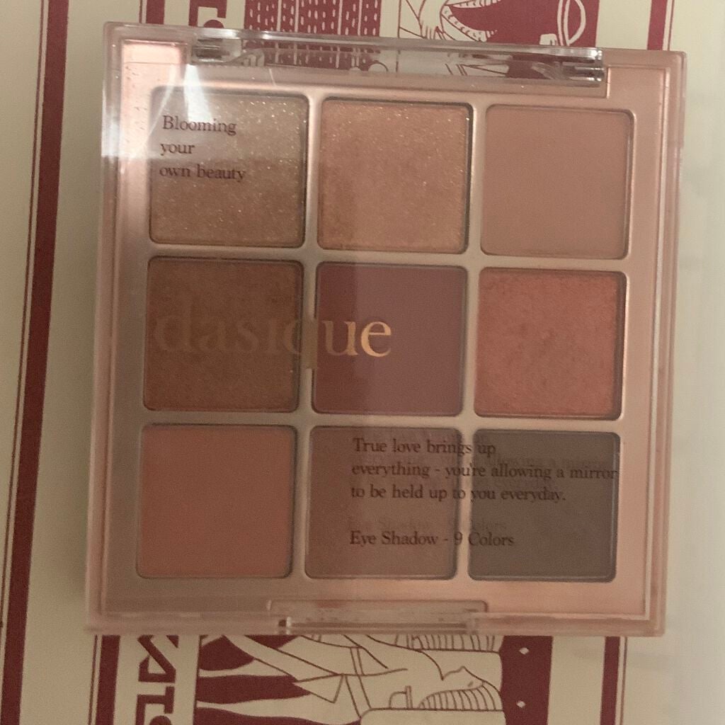 シャドウパレット/dasique/アイシャドウパレットを使ったクチコミ(1枚目)