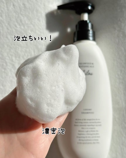 Lilou リル ラグジュアリーシャンプー/トリートメント/Lilou/市販シャンプーを使ったクチコミ(4枚目)