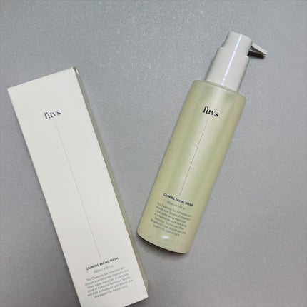 カーミングフェイシャルウォッシュ/favs/洗顔フォームを使ったクチコミ(1枚目)