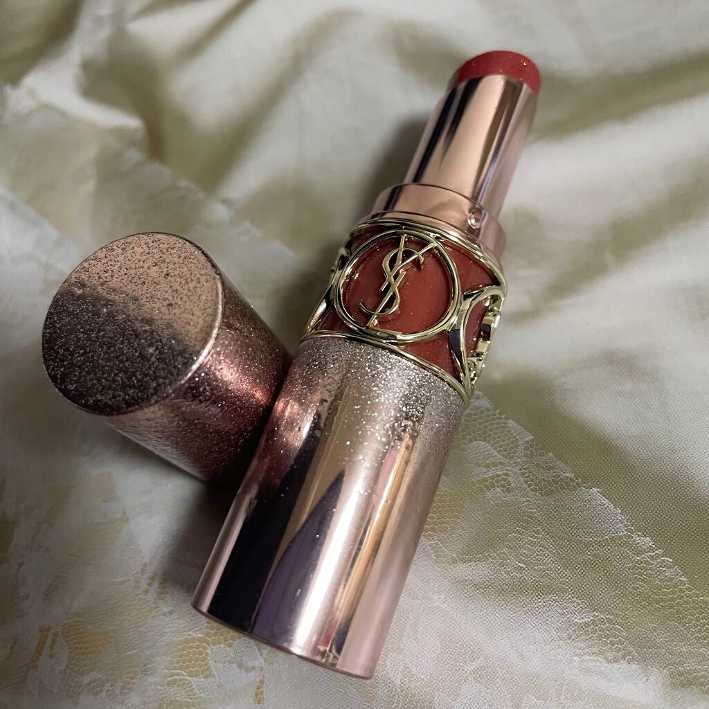 ルージュ ヴォリュプテ シャイン/YVES SAINT LAURENT BEAUTE/口紅を使ったクチコミ(1枚目)